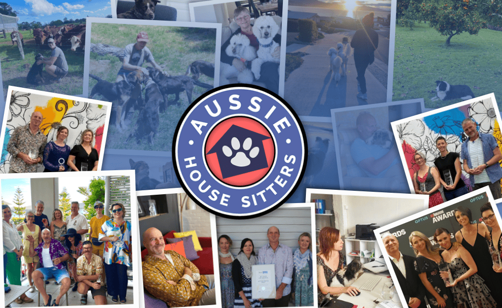 House sitters with dogs at home